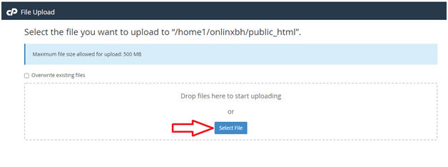 upload-file-from-cpanel