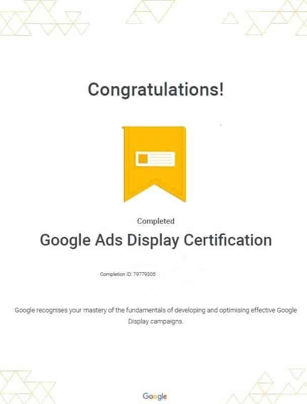 Google-Ads-Display-Certification