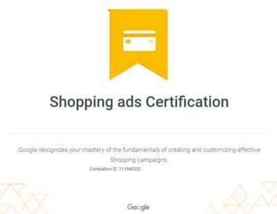 Google-Shopping-Ads-Certification