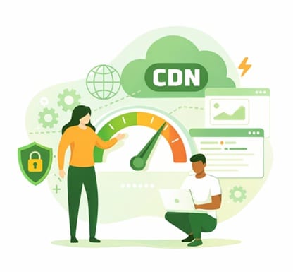 CDN architecture example